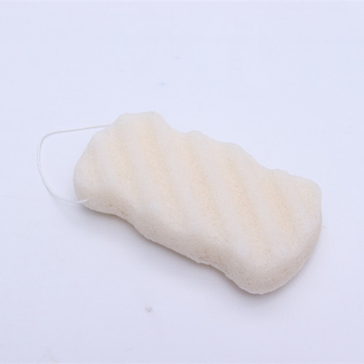 HIJU Skin Care Konjac Sponge 100% Natural Fishtail Facial Konjac Sponge
