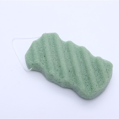 HIJU Skin Care Konjac Sponge 100% Natural Fishtail Facial Konjac Sponge