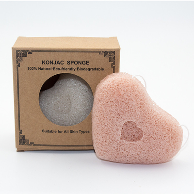 Different Shapes Konjac Sponge For All Skin Facial And Physical Cleaning