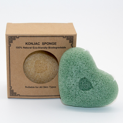 Different Shapes Konjac Sponge For All Skin Facial And Physical Cleaning