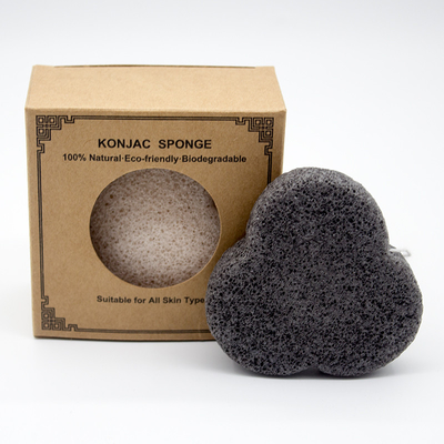 Tripetal Flower Konjac Vegetable Facial Sponge Gentle Facial Sponge Remove Whiteheads