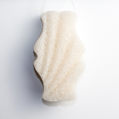 Oily Skin Antibacterial Konjac Shower Sponge Cleaner With Charcoal For Acne
