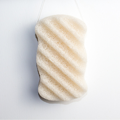 100% Natural Mint Green Deep Pore Body Konjac Sponge For Face Cleansing