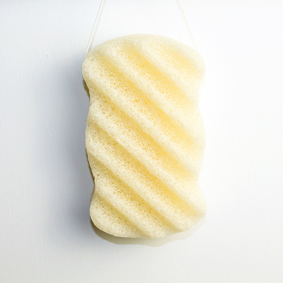 100% Natural Mint Green Deep Pore Body Konjac Sponge For Face Cleansing