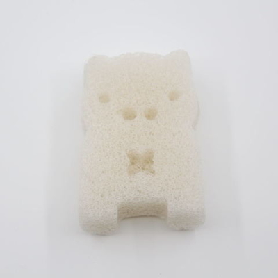 100% Pure Vegetable Fiber Natural Konjac Puff Pig Shaped Bath Sponge ODM