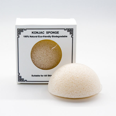 MSDS Antibacterial Face Konjac Sponge For Hypersensitive Skin