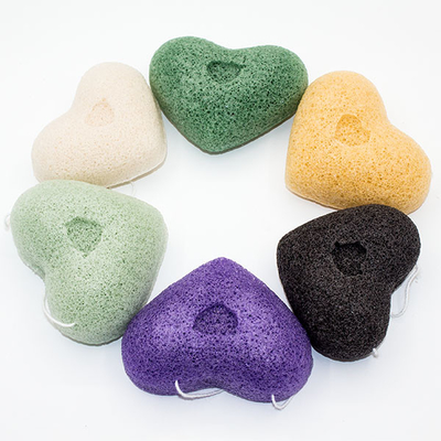 Charcoal Exfoliating Konjac Sponge For Deep Pore Cleansing