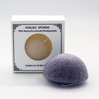 Organic Skincare Biodegradable Facial Konjac Sponge Removing Toxins