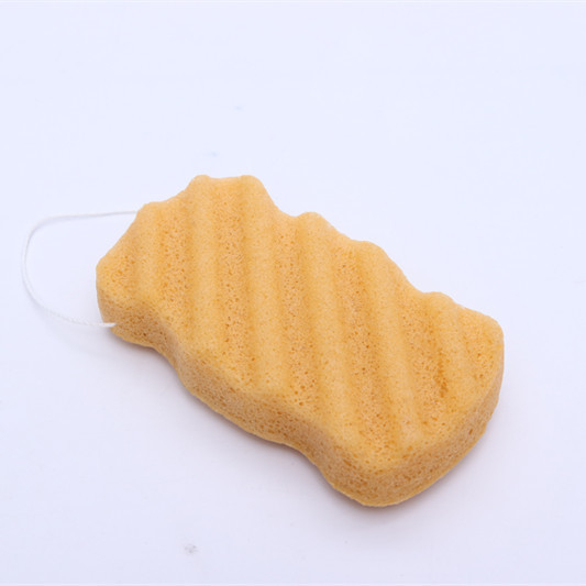 HIJU Skin Care Konjac Sponge 100% Natural Fishtail Facial Konjac Sponge
