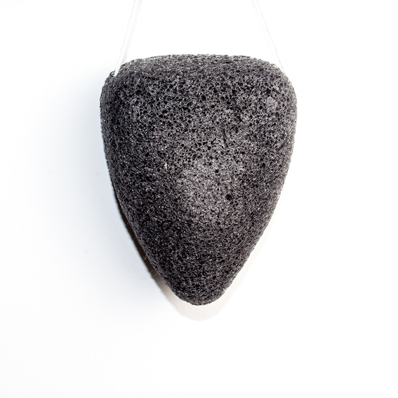 Glucomannan Fiber Triangle Charcoal Konjac Sponge Environmentally Friendly